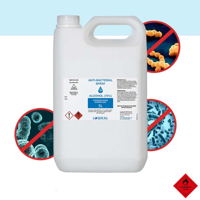 5l And 2x 500ml Standard Grade Disinfectant Anti-bacterial