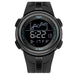 6 In 1 Men’s 30m Waterproof Sport Led Digital Wrist Watch