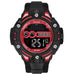 6 In 1 Men’s 40m Waterproof Digital Led Wrist Watch