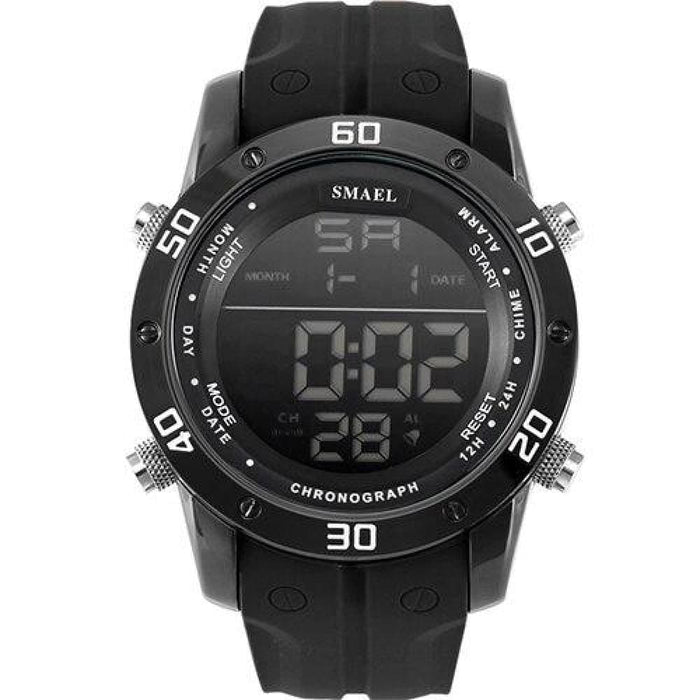 6 In 1 Men’s Automatic Led Digital Wrist Watch For Sports