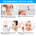 6 Nozzle Electric Acne Pimple Blackhead Remover For Face