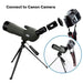 60x60 Monocular Zoom Telescope Connect With Camera