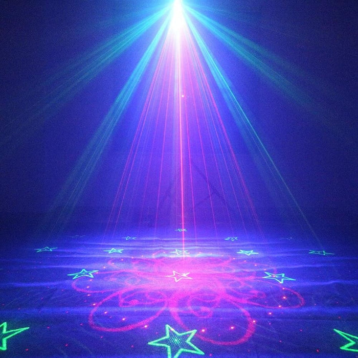 64 Patterns Rg Remote Laser Stage Projector Lighting Effect