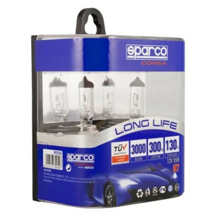 Car Bulb By Sparco Long Life Emark H7 12v 55w 3000k