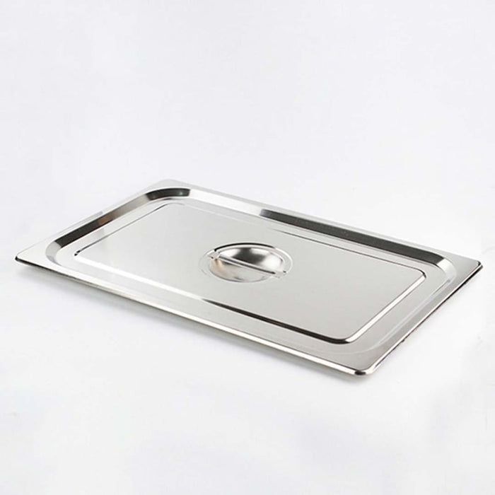 6x Gastronorm Gn Pan Lid Full Size 1 Stainless Steel Tray