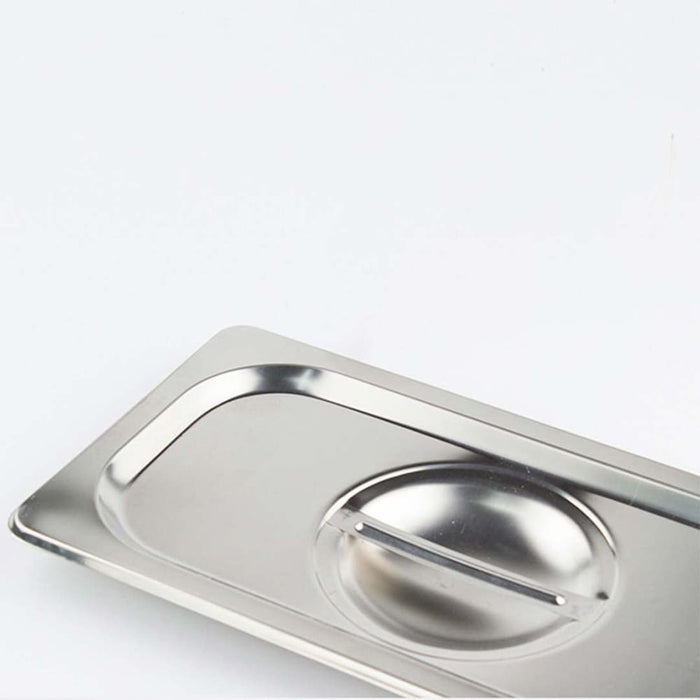 6x Gastronorm Gn Pan Lid Full Size 1 2 Stainless Steel Tray
