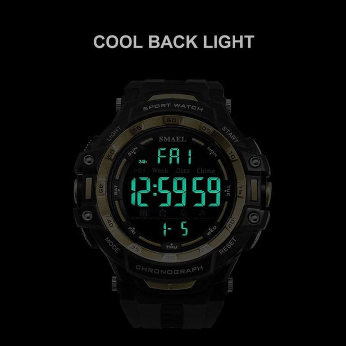 7 In 1 Men’s Digital Led Light Wrist Watch