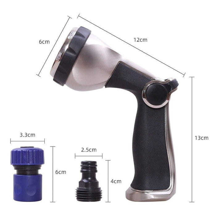 7 Pattern Metal Rear Multifunctional Water Nozzle