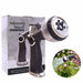 7 Pattern Metal Rear Multifunctional Water Nozzle