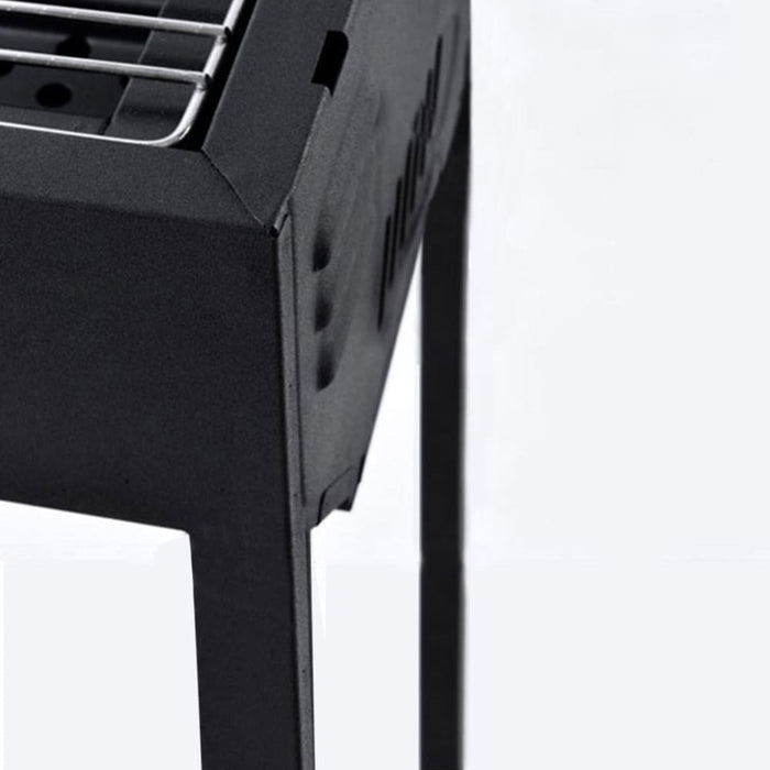 72cm Portable Folding Thick Box-type Charcoal Grill For
