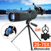 75x70 Zoom Waterproof Binoculars Spotting Scope With Tripod