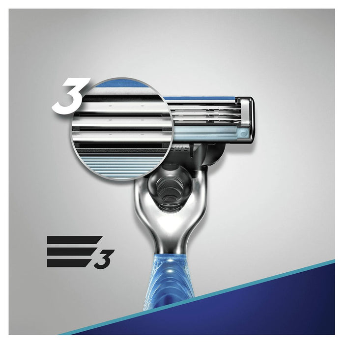 Manual Shaving Razor By Gillette Mach3 Start