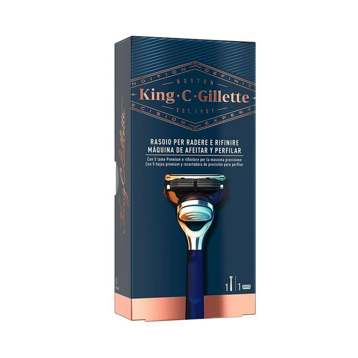 Manual Shaving Razor King C By Gillette By Gillette King Blue