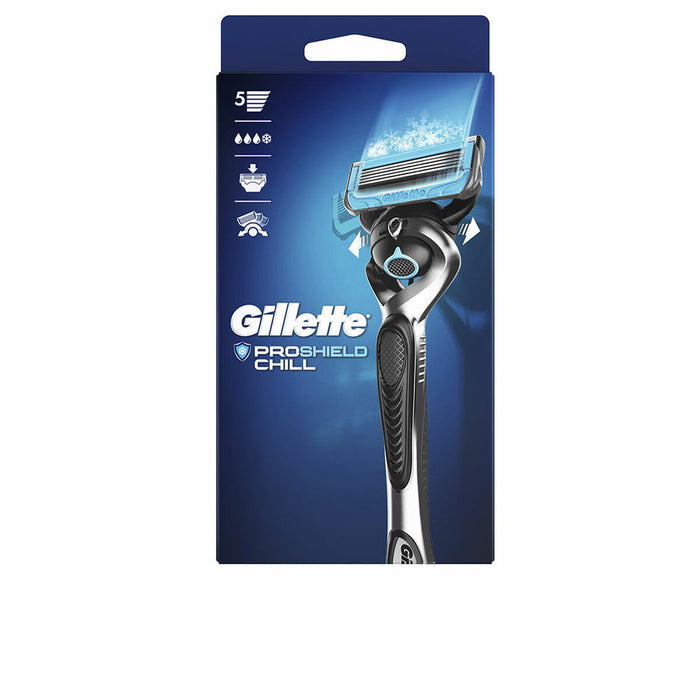 Shaving Razor By Gillette Fusion Proshield Chill