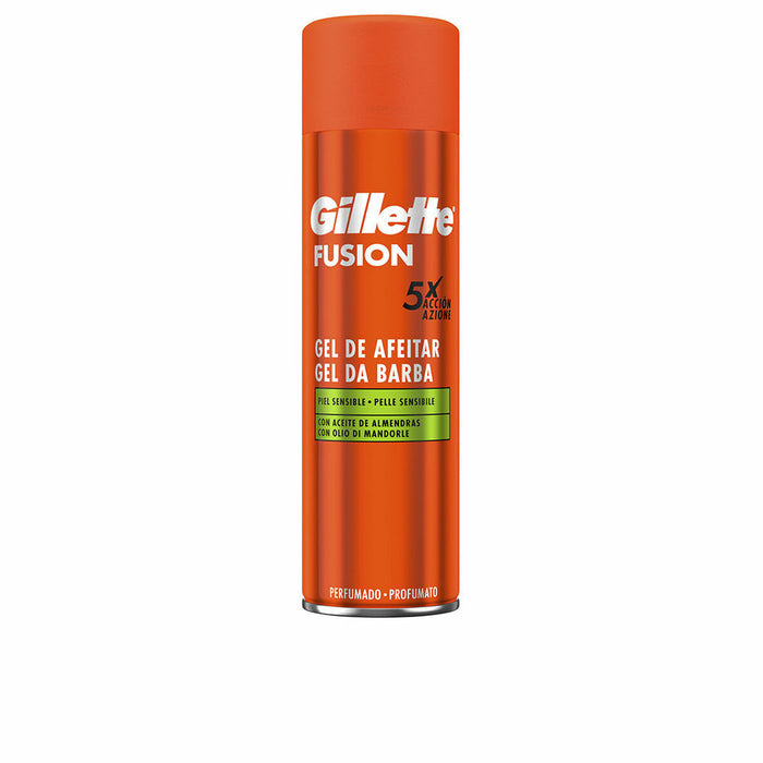 Shaving Gel By Gillette Fusion Sensitive Skin 200 Ml