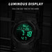 8 In 1 Waterproof Men’s Led Digital Wrist Watch