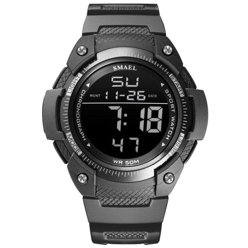 8 In 1 Waterproof Men’s Led Digital Wrist Watch