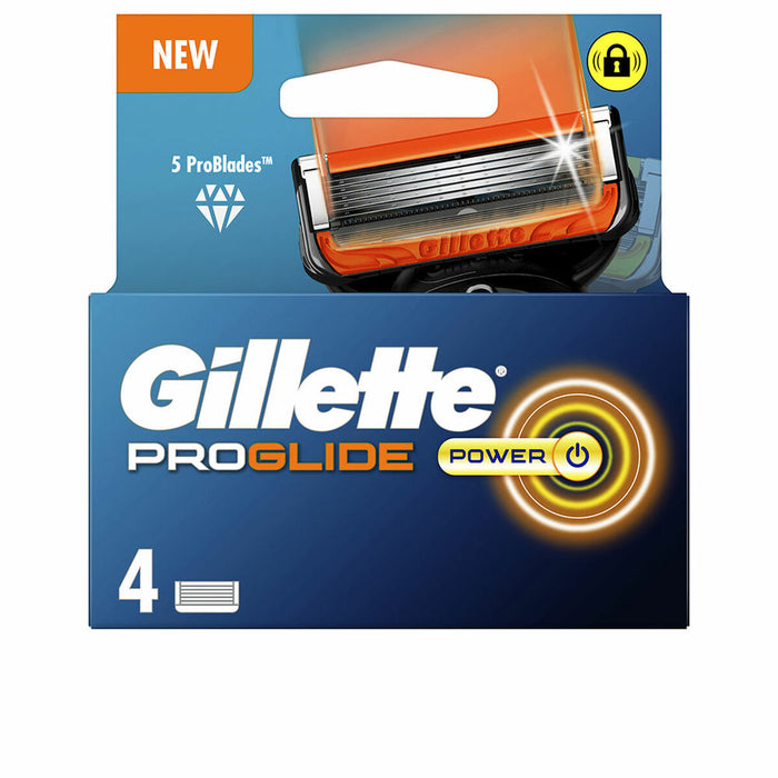 Shaving Razor By Gillette Fusion Proglide Power 4 Units