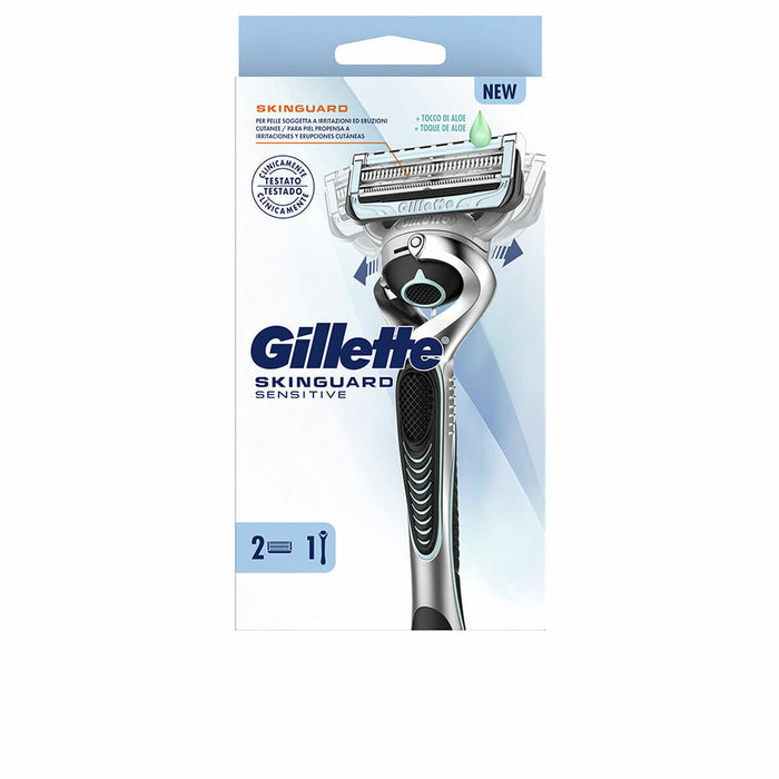 Manual Shaving Razor By Gillette Skinguard Sensitive