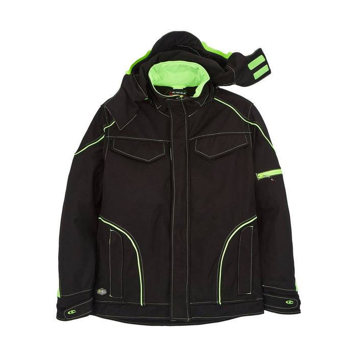 Jacket By Cofra Tecka Lime Light Black 52