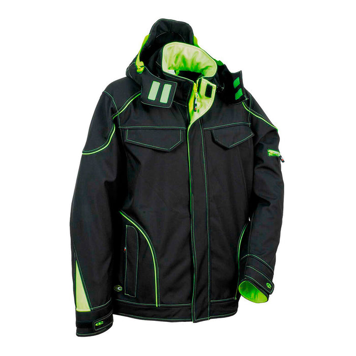 Jacket By Cofra Tecka Light Lime Black