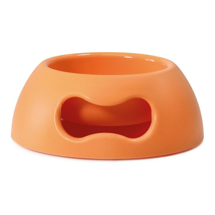 Dog Feeder By United Pets Pappy 1 l Orange Polypropylene 24