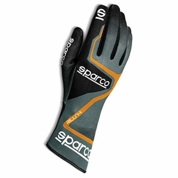 Karting Gloves By Sparco Rush Grey Size 11
