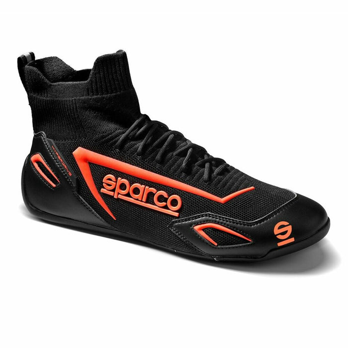 Racing Ankle Boots By Sparco Hyperdrive Black Orange