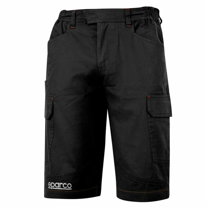 Shorts By Sparco Black Elastic