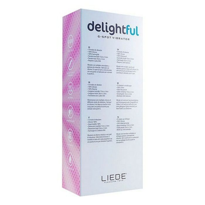 Vibrator By Liebe Delightful Blue Dark