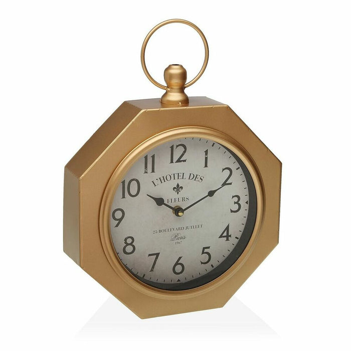 Wall Clock Versa Gl Metal 28 X 8 X 40 Cm