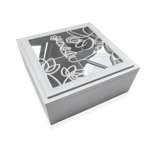 Decorative Box Versa Mdf Wood 20 x 8 Cm