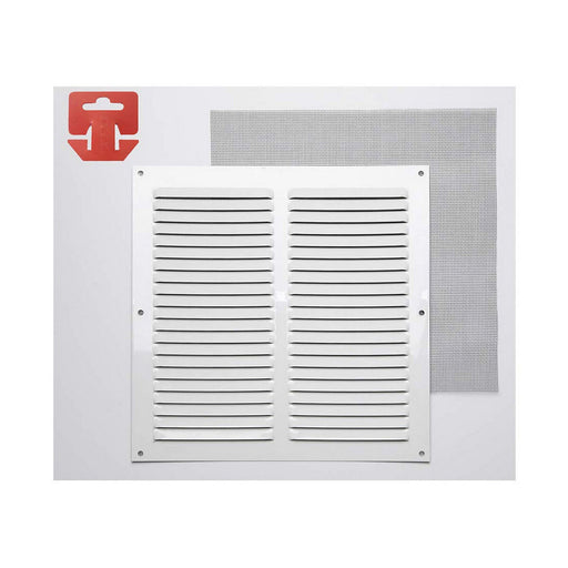 Grille Fepre Mosquito Net Lacquered Aluminium White 25 x Cm