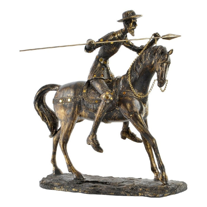 Decorative Figure Dkd Home Decor Don Quijote Resin 36 x 19