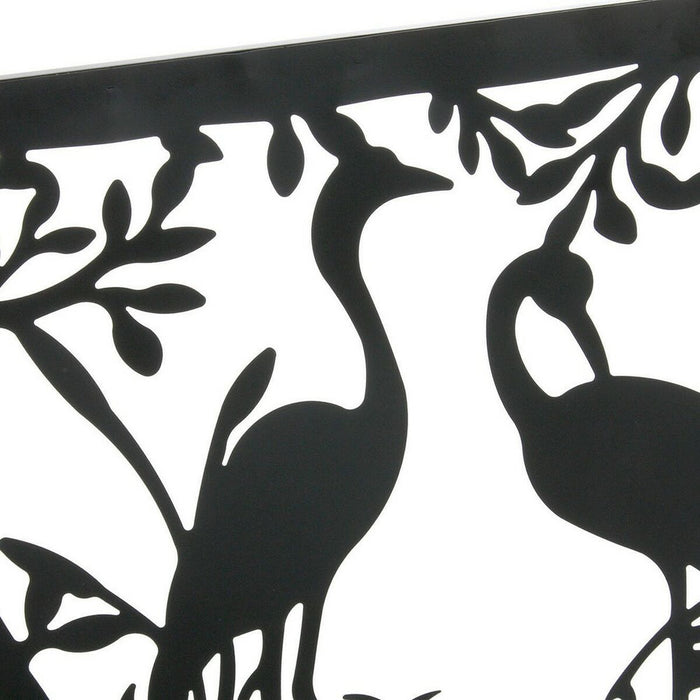 Decorative Figure Dkd Home Decor 96 x 1 50 Cm Black Birds 2