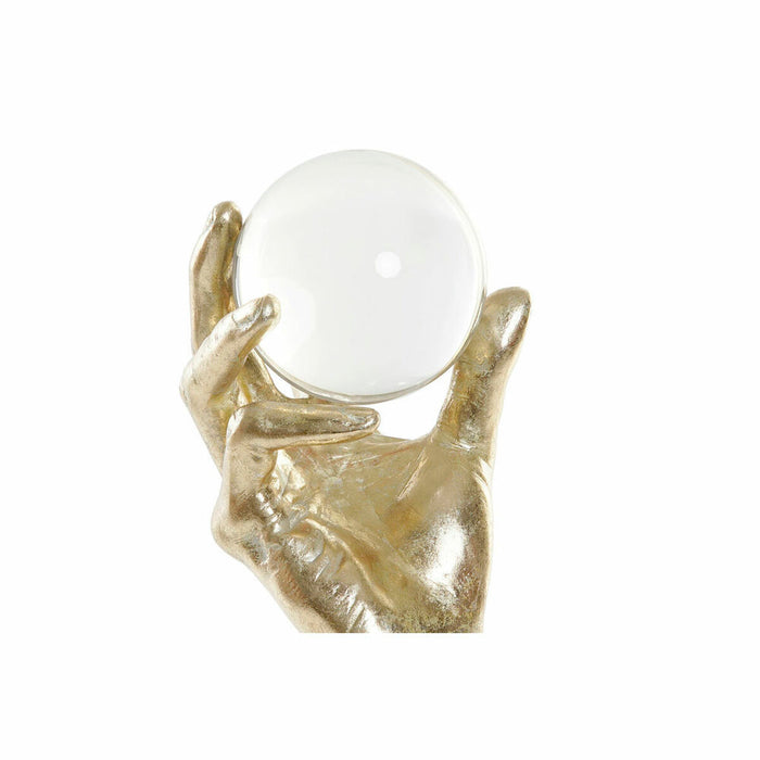 Decorative Figure Dkd Home Decor Resin Crystal 13.5 x 36 Cm