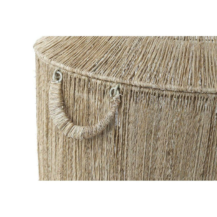 Basket Set Dkd Home Decor 51 x 48 Cm Metal Jute Boho