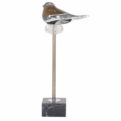 Decorative Figure Dkd Home Decor Crystal Marble Bird 18 x