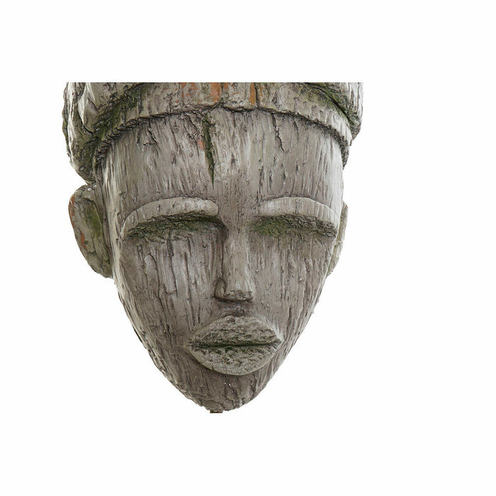 Decorative Figure Dkd Home Decor 24 X 15 X 58 Cm Grey Colonial African Woman