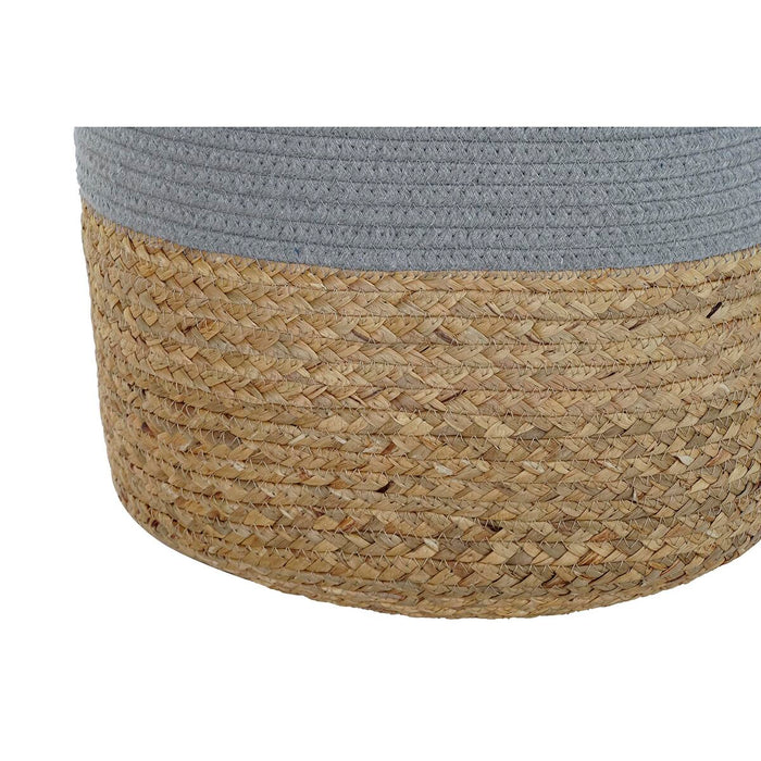 Basket Set Dkd Home Decor 40 x 52 Cm Natural Fibre Boho 2