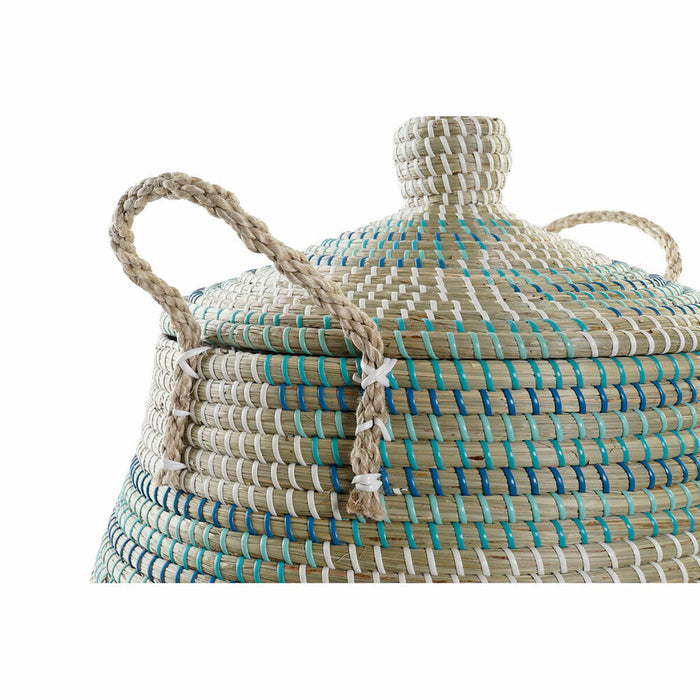 Basket Set Dkd Home Decor Tropical 46 x 56 Cm