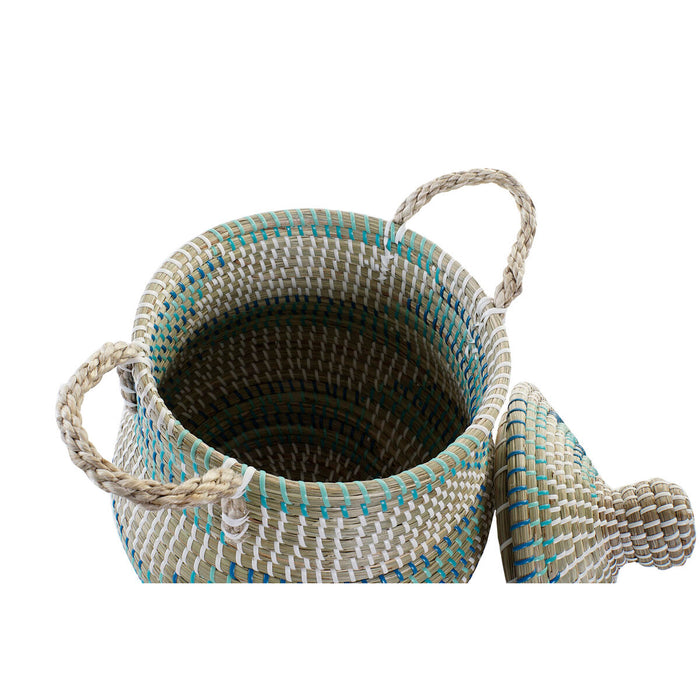 Basket Set Dkd Home Decor Tropical 46 X 46 X 56 Cm