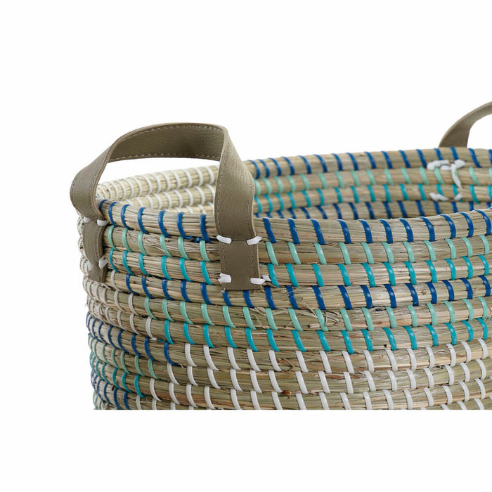 Basket Set Dkd Home Decor Tropical 45 x 35 18 Cm