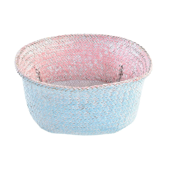 Basket Dkd Home Decor Wood Mediterranean 25 X 25 X 25 Cm