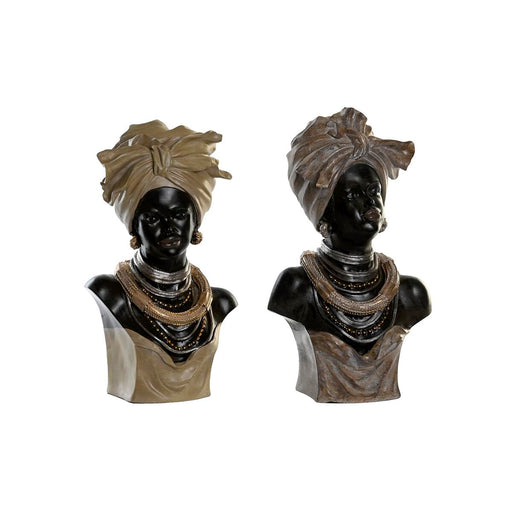 Decorative Figure Dkd Home Decor Black Beige Colonial