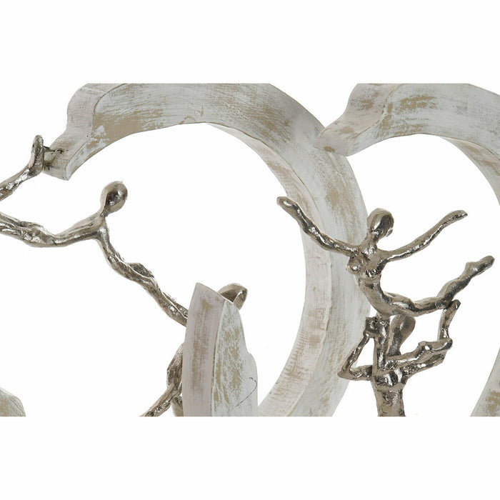 Decorative Figure Dkd Home Decor 32.5 x 10 47 Cm Silver