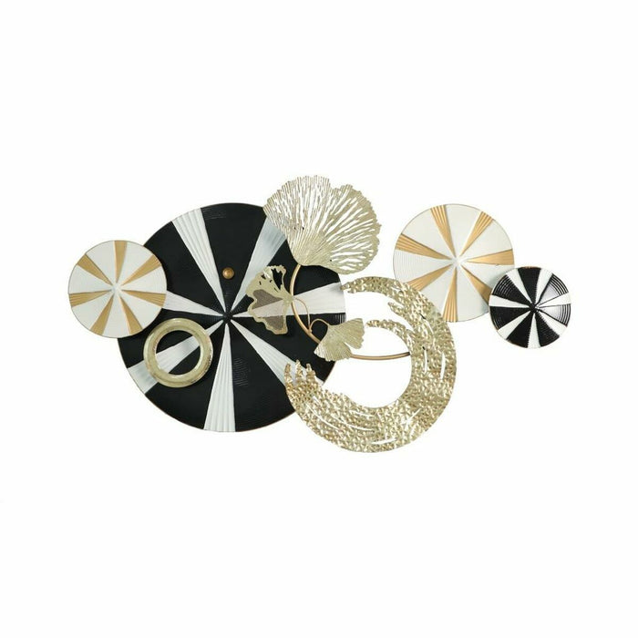 Wall Decoration Dkd Home Decor Black Golden Metal Modern 91