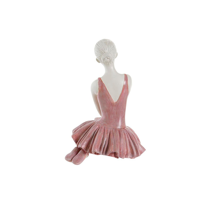 Decorative Figure Dkd Home Decor Romantic Ballet Dancer 16 X 11 X 17 Cm 2 Units