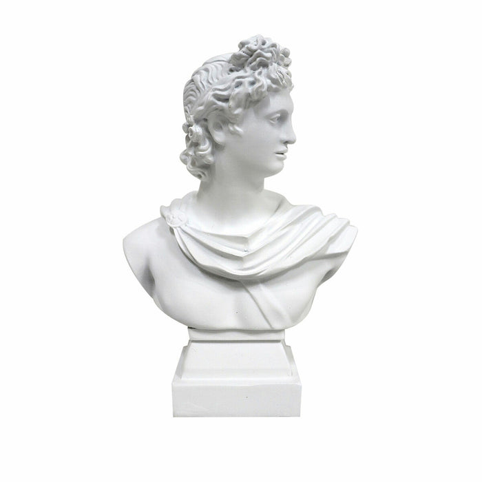 Decorative Figure Dkd Home Decor Apollo White Neoclassical 13.7 X 7.5 X 19.5 Cm