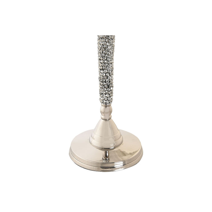 Candle Holder Dkd Home Decor 26 X 10 X 35 Cm Silver Aluminium